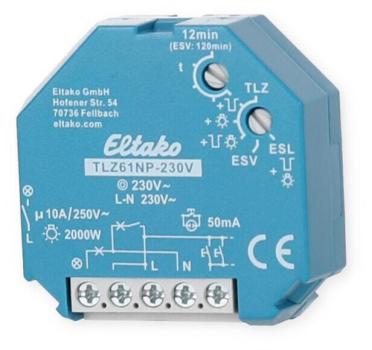 ARDEBO.de Eltako TLZ61NP-230V Treppenlicht Zeitschalter für Einbaumontage (61100102)