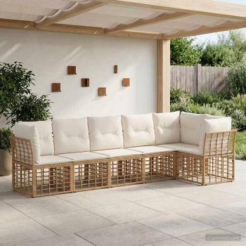 ARDEBO.de - Gartensofa-set Poly-Rattan