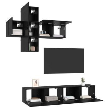 TV-Schrankset 3 Stk. Holzwerkstoff