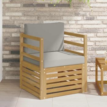 ARDEBO.de - Outdoor-Sofagarnitur Polyester Weiß