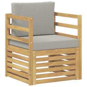 Outdoor-Sofagarnitur Polyester Weiß