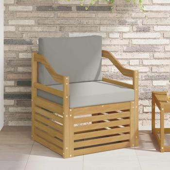 ARDEBO.de - Outdoor-Sofagarnitur Polyester Weiß
