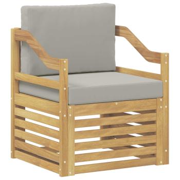 Outdoor-Sofagarnitur Polyester Weiß
