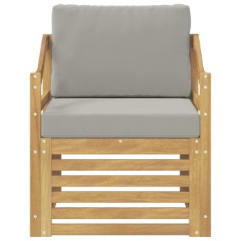 Outdoor-Sofagarnitur Polyester Weiß