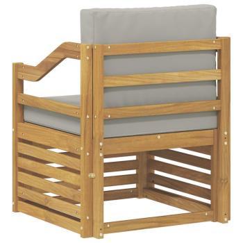 Outdoor-Sofagarnitur Polyester Weiß