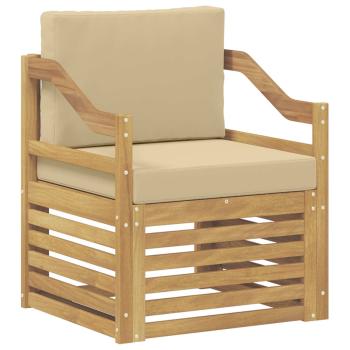 Outdoor-Sofagarnitur Polyester Weiß