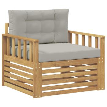 Outdoor-Sofa Polyester Weiß