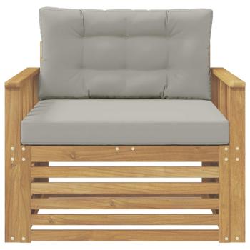 Outdoor-Sofa Polyester Weiß