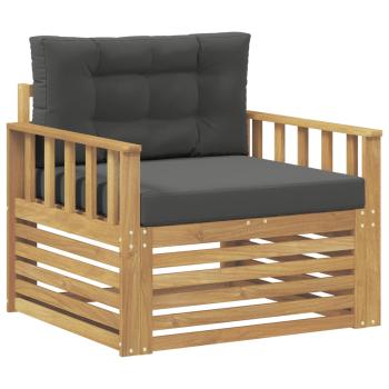 Outdoor-Sofa Polyester Weiß