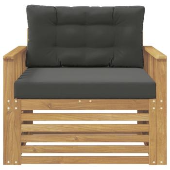 Outdoor-Sofa Polyester Weiß