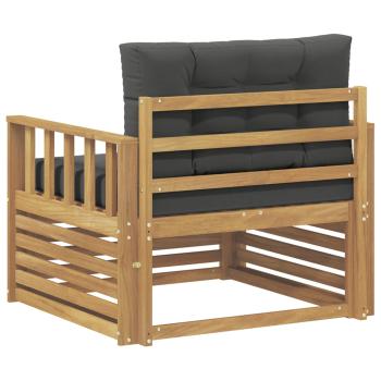 Outdoor-Sofa Polyester Weiß