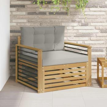 ARDEBO.de - Outdoor-Sofa Polyester Weiß