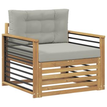 Outdoor-Sofa Polyester Weiß
