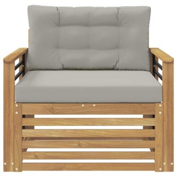 Outdoor-Sofa Polyester Weiß
