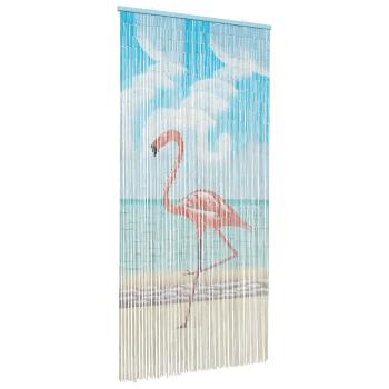 Insektentürvorhang Mehrfarbig 200 x 100 cm Bambus