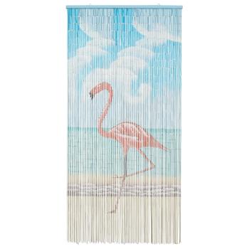 Insektentürvorhang Mehrfarbig 200 x 100 cm Bambus
