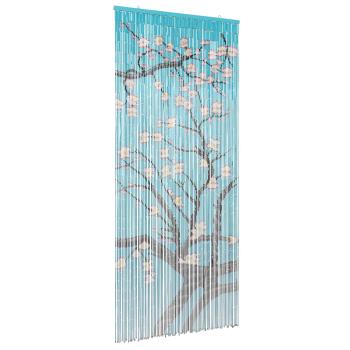 Insektentürvorhang Mehrfarbig 200 x 90 cm Bambus