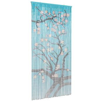 Insektentürvorhang Mehrfarbig 200 x 100 cm Bambus