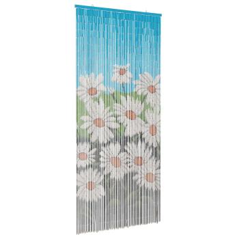 Insektentürvorhang Mehrfarbig 200 x 90 cm Bambus