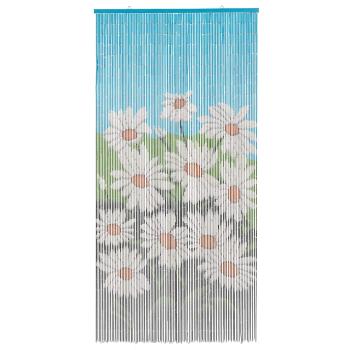 Insektentürvorhang Mehrfarbig 200 x 100 cm Bambus