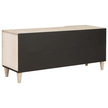 TV-Einheiten mit Schubladen Weiß 105 x 33 x 46 cm Holzwerkstoff