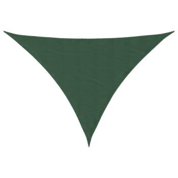 Sonnensegel Oxford-Gewebe Dreieckig 3,5x3,5x4,9 m Dunkelgrün