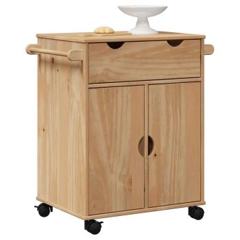 ARDEBO.de - Küchenwagen OTTA 59x45x80 cm Massivholz Kiefer