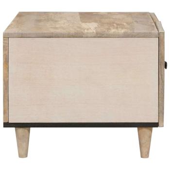 Couchtisch Weiß 80 x 54 x 40 cm Holzwerkstoff