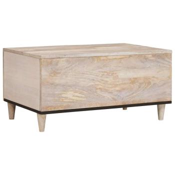 Couchtisch Weiß 80 x 54 x 40 cm Holzwerkstoff