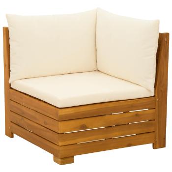 11 stk. Outdoor-Sofagarnitur Massivholz Akazie Braun