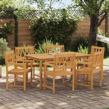 ARDEBO.de - Gartenstühle 6 stk. Natur Massives Akazienholz