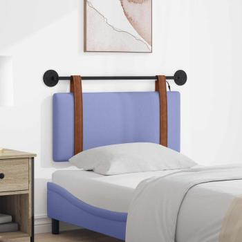 ARDEBO.de - Hängendes Kopfteil Mit LED Licht Jeans blau Antikes PU