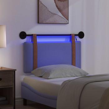 Hängendes Kopfteil Mit LED Licht Jeans blau Antikes PU