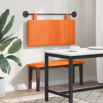 Hängendes Kopfteil Mit LED Licht Orange Cordstoff