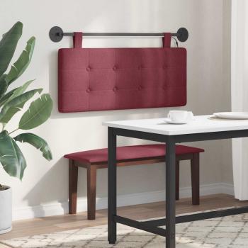 Hängendes Kopfteil Mit LED Licht Weinrot Stoff