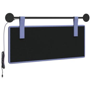 Hängendes Kopfteil Mit LED Licht Jeans blau Stoff
