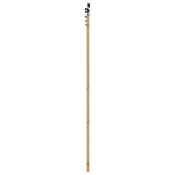 Schiebetür Natürlich und Schwarz 86 x 211 cm