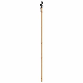 Schiebetür ORKDAL 86 x 198,5 cm Massives Kiefernholz Natur