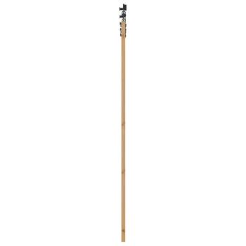 Schiebetür Natürlich und Schwarz 86 x 211 cm