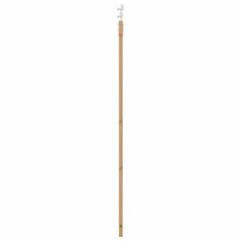 Schiebetür Natürlich und Weiß 73,5 x 211 cm