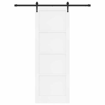 Schiebetür ORKDAL 83 x 232 cm Massives Kiefernholz