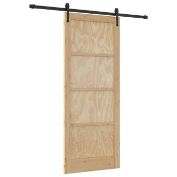 Schiebetür ORKDAL 86 x 211 cm Massives Kiefernholz
