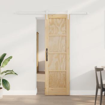 ARDEBO.de - Schiebetür ORKDAL 61 x 198,5 cm Massives Kiefernholz
