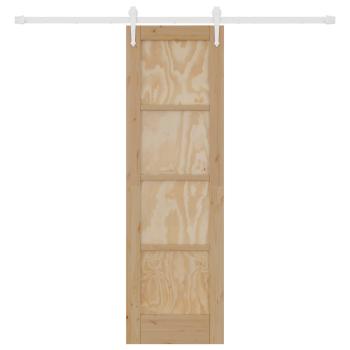 Schiebetür ORKDAL 61 x 198,5 cm Massives Kiefernholz