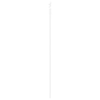 Schiebetür ORKDAL 83 x 232 cm Massives Kiefernholz Weiß