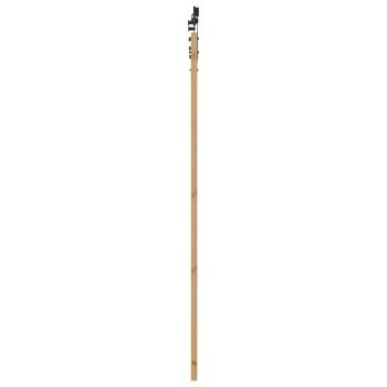 Schiebetür ORKDAL 73,5 x 211 cm Massives Kiefernholz Natur