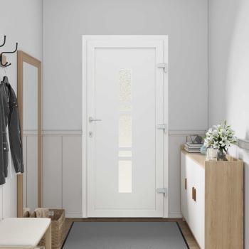Vordertür 98 x 208 cm PVC Anthrazit