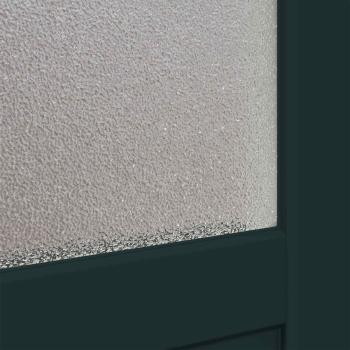 Seiteneingangstür 98 x 198 cm PVC Anthrazit