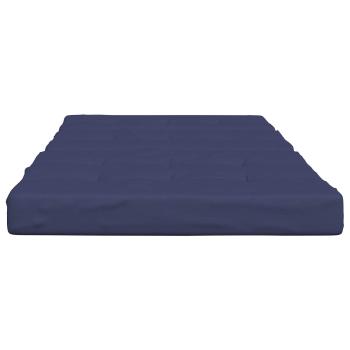 Kissen für draußen 2 Stk. Stoff Marineblau 180 x 55 x 7 cm