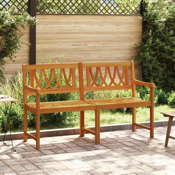 ARDEBO.de - Bank Outdoor Natur 150 x 55,5 x 90 cm Massivholz Akazie